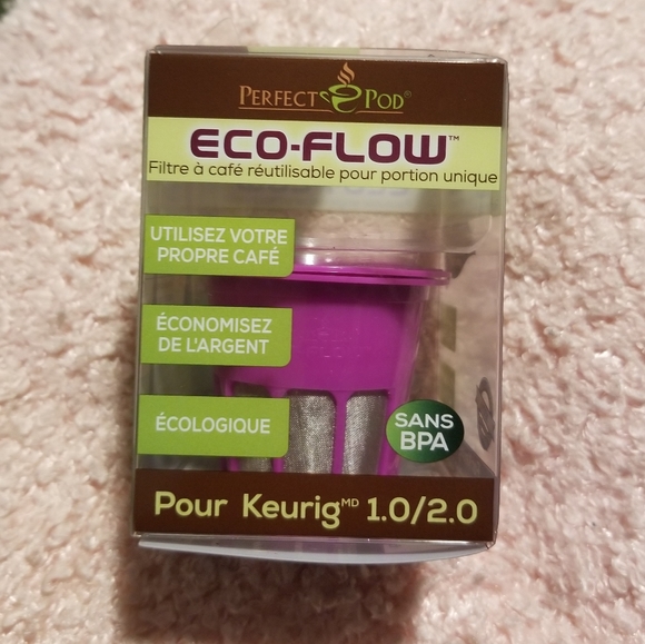 ☕NIB~Perfect Pod Eco-Flow Reusable Single Serve Coffee Filter - Picture 4 of 6